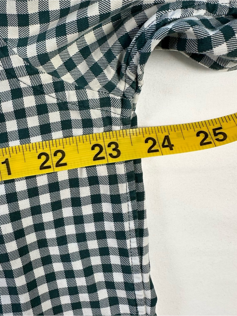 Vineyard Vines Tucker Shirt Mens L Green Gingham Classic Fit Cotton Button Down - Picture 9 of 13